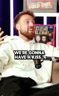 Man in a white hoodie says,