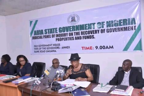 Fresh allegations as Abia judicial panel resumes probe into looted government assets