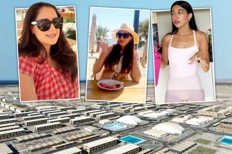 Meet the ‘Neom’ WAGS – glam Brit TikTok housewives of Saudis building $1tn mega city… and why it’s hiding a dark secret
