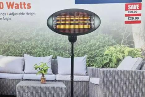 Shoppers are racing to bag a garden essential that’s slashed from £90 to £30 & it’s ideal for chilly summer evenings