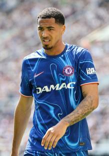 Levi Colwill of Chelsea in action.