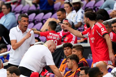 Former Premier League manager is told ‘f*** you’ by his own player before he shushes him in furious Club World Cup row