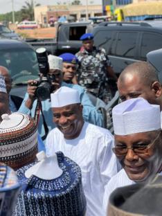 Atiku, El-Rufai, Tambuwal storm Kaduna as opposition politicians meet (PHOTOS)