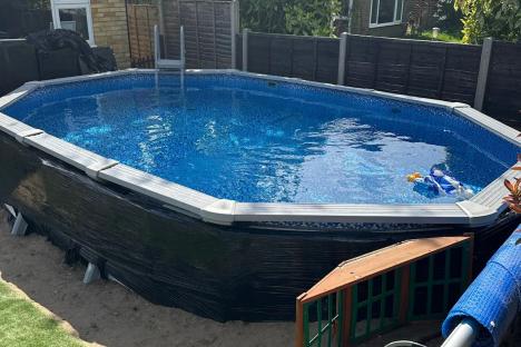 I DIY’d a 18ft dream pool in my back garden – it should have cost £40K but I saved a fortune & it looks so good