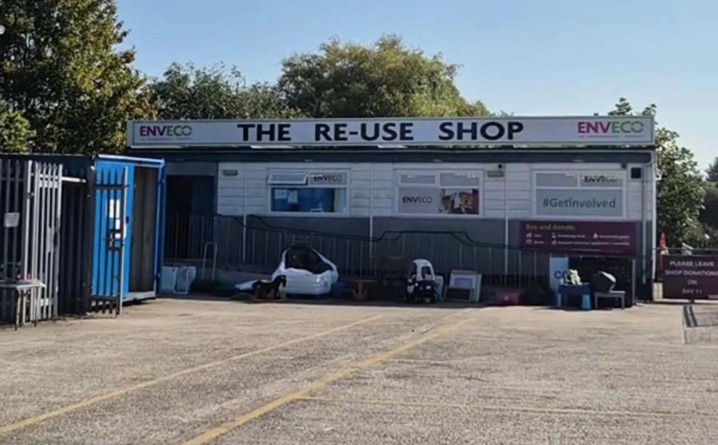 The Re-Use Shop exterior.
