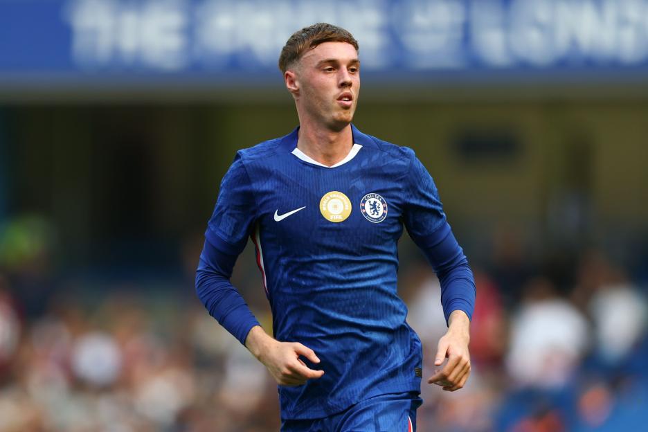 Cole Palmer of Chelsea in a pre-season friendly.