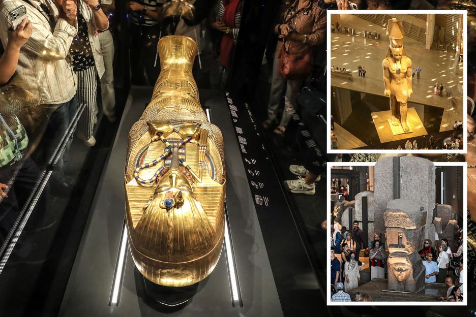 World's Largest Museum Finally Opens Its Doors: Discover Stunning Ancient Gold and King Tut's 'Cursed' Coffin!