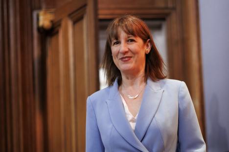 Rachel Reeves, Britain's Chancellor of the Exchequer.