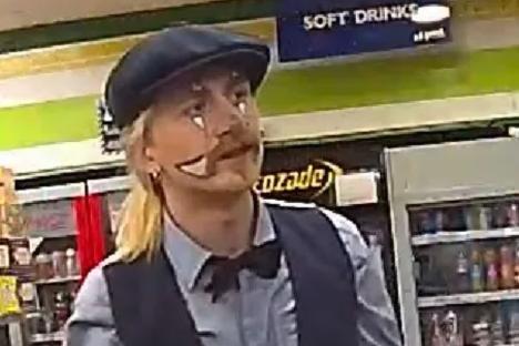 Man, 45, stabbed ‘multiple times’ in seaside town centre as 3 girls, 17, arrested & cops issue CCTV of face-painted male