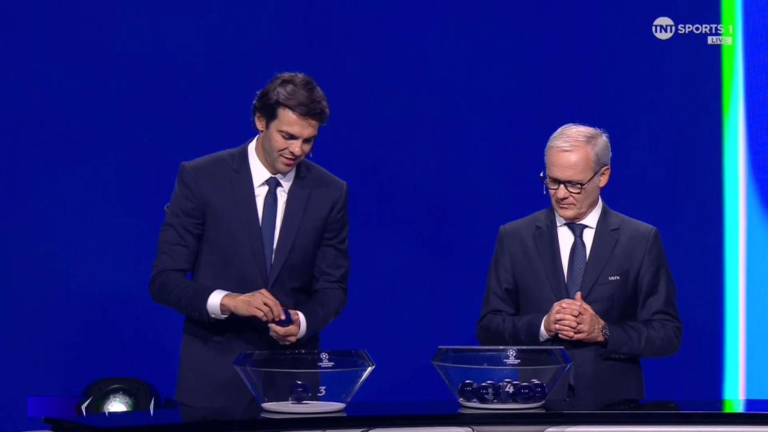Champions League draw.
