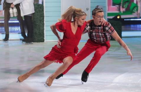 Editorial use only Mandatory Credit: Photo by Matt Frost/ITV/Shutterstock (12835064cv) Connor Ball and Alexandra Schauman 'Dancing On Ice' TV show, Series 14, Episode 8, Hertfordshire, UK - 06 Mar 2022
