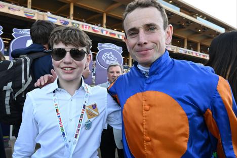 Legendary jockey Ryan Moore’s son joins him in the riding ranks – after signing for his dad’s biggest rival