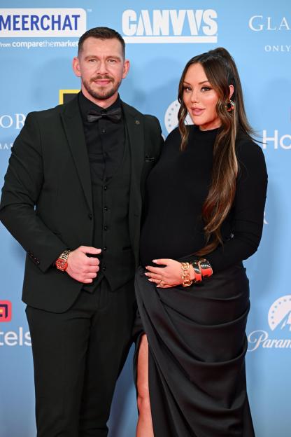 Charlotte Crosby and Jake Ankers at the MTV European Music Awards.
