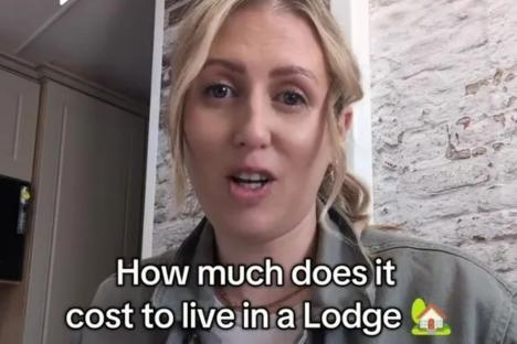 I’m a mum-of-three – trolls slam me for living in a ‘shoe box’ lodge – but it’s cheap, there’s a park & a swimming pool
