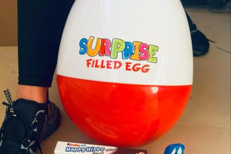 Parents race to buy GIANT Kinder Surprise Egg stuffed full of chocolate for £12.99 as they scream ‘go & get these now’