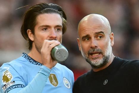 ‘He doesn’t feel good’ – Pep Guardiola gives Jack Grealish update as Man City star ‘slapped’ after Manchester derby