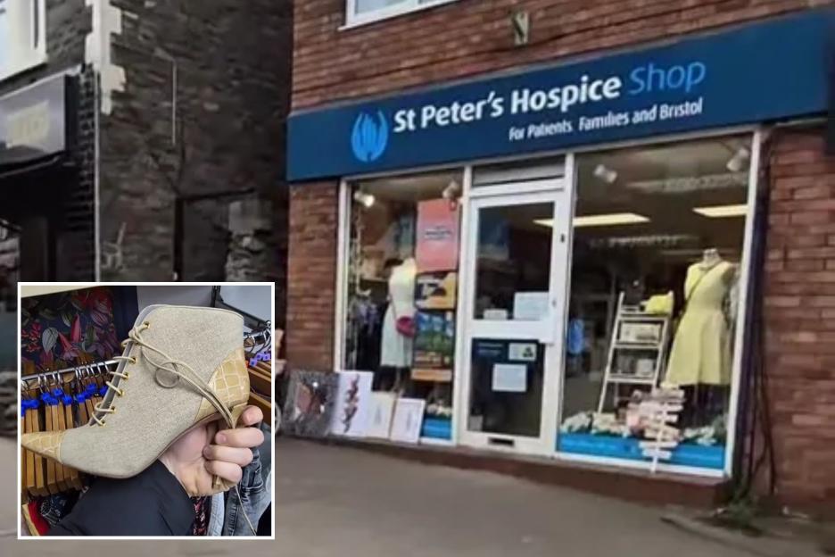 ‘Have some morals’ folk yell as reseller boasts about finding £695 designer shoes in hospice charity shop for a tenner