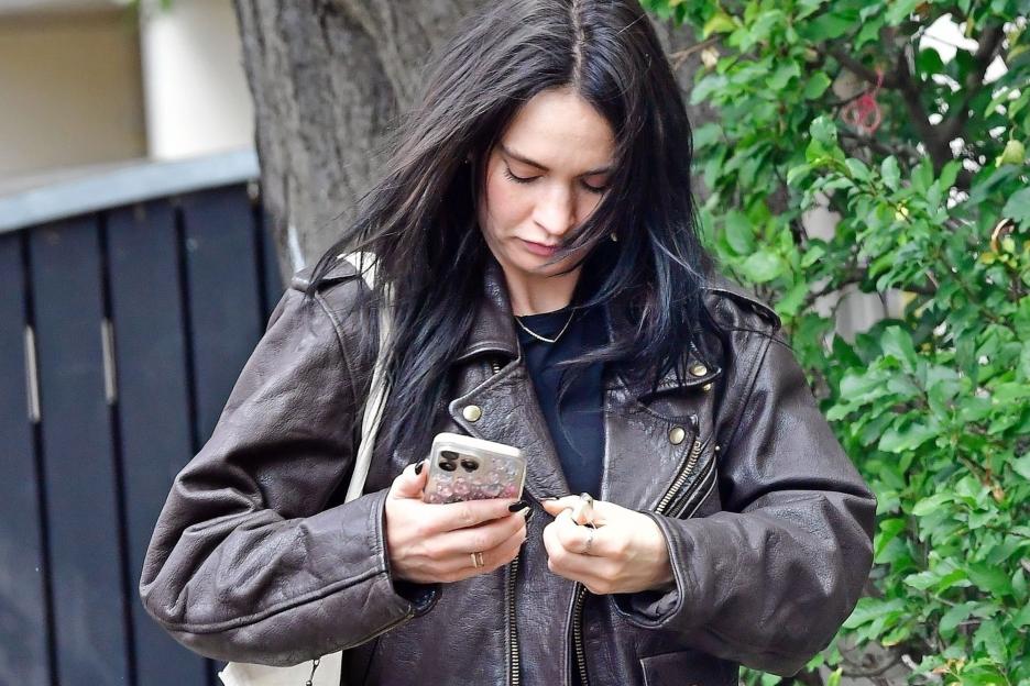 A-list actress is hardly recognisable as she overhauls look with dramatic dark hair transformation