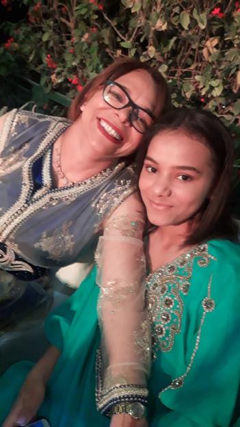 Lily King and her mother, Aicha King.