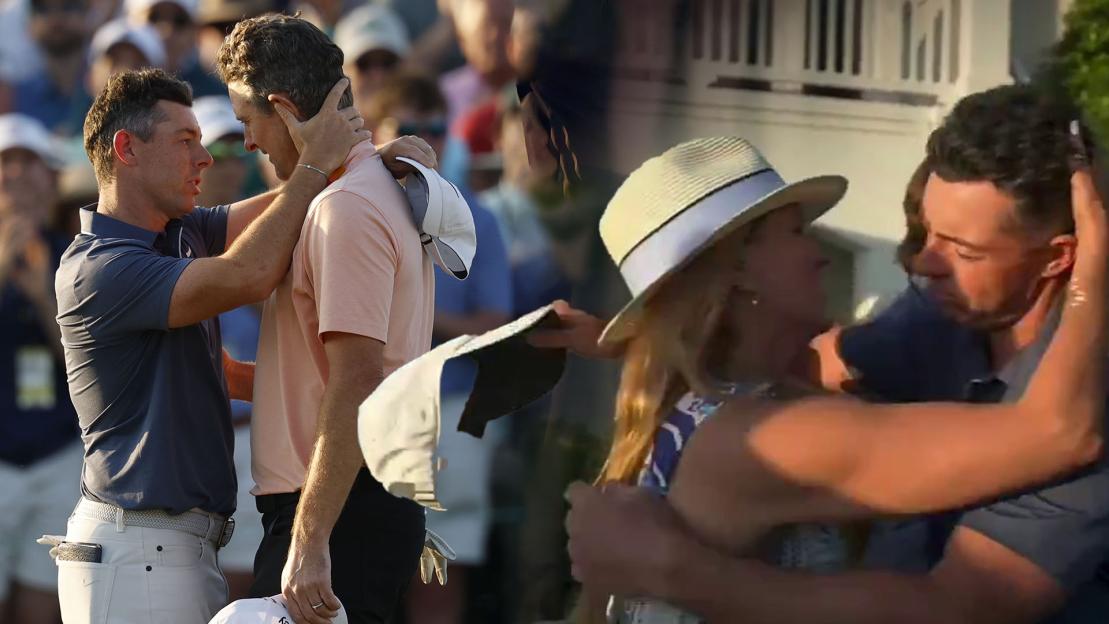 Rory McIlroy and Justin Rose bromance stronger than ever at The Open as they relive nerve-shredding Masters play-off