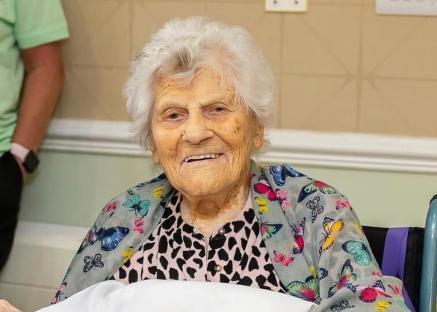Ethel Caterham, the world's oldest woman.