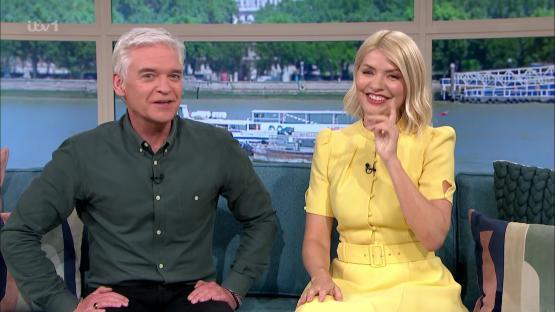 Phillip Schofield and Holly Willoughby on This Morning.