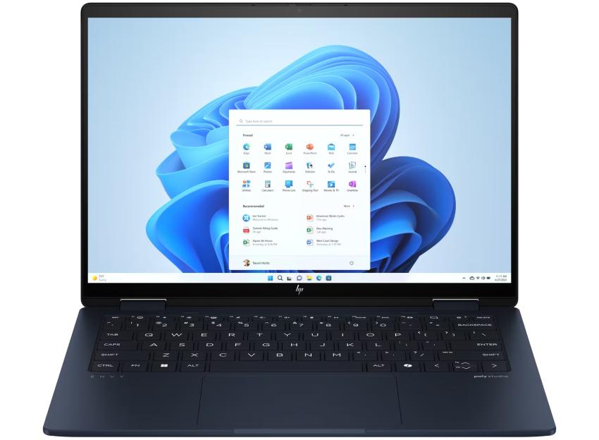 HP laptop with Windows 11.