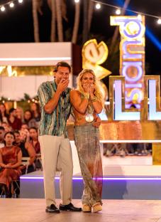 Casey O'Gorman and Gabby Allen on the Love Island: All Stars final stage.