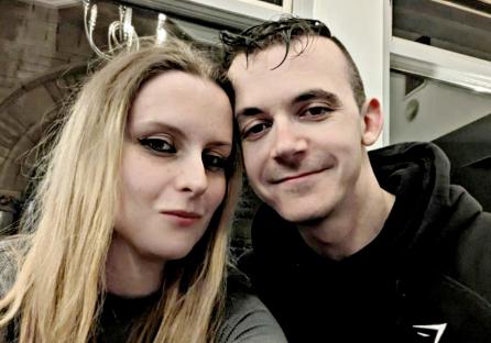Photo of Franco Lucci and Stephanie Boardman.