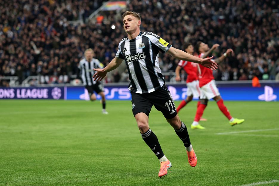 Newcastle United FC v SL Benfica - UEFA Champions League 2025/26 League Phase MD3