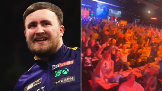 Luke Littler, 18, shares surreal footage of what it’s like to be a darts star with thousands of screaming fans
