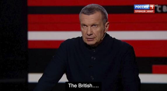 Vladimir Solovyov on Russian television.
