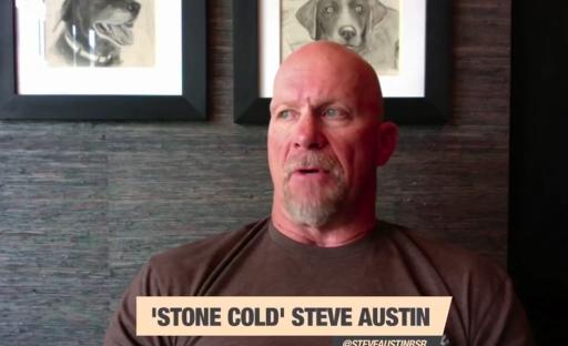 Stone Cold Steve Austin in a video.