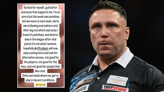 ‘Hope we stop coming’ – Gerwyn Price blasts ‘pointless’ Premier League Darts round after ‘giving up’ against Aspinall