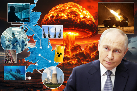 Nuclear strikes, secret bunkers for Royals, & massive cyber attacks… how Britain is secretly bracing for war with Russia