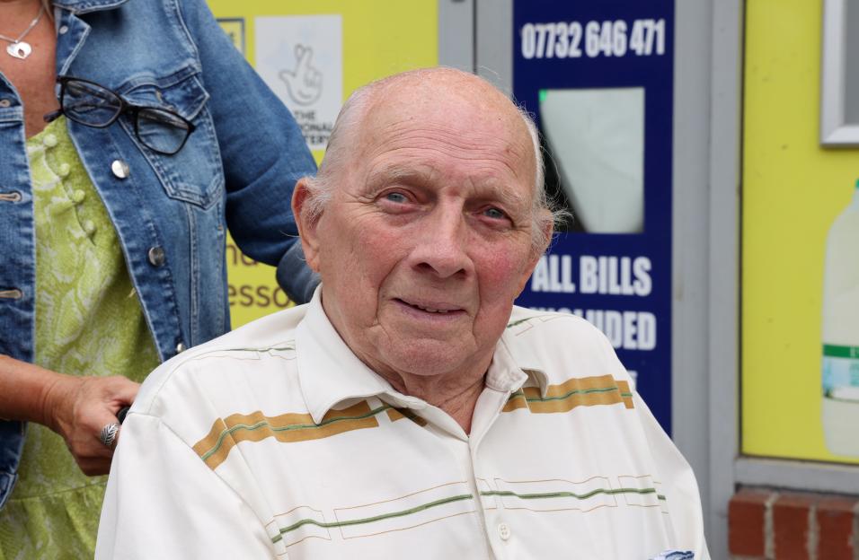 Alan Spraggon in a wheelchair.