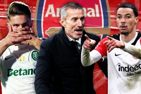 Arsenal to battle Man Utd for £50m Viktor Gyokeres transfer as new chief Andrea Berta compiles four-man striker wishlist