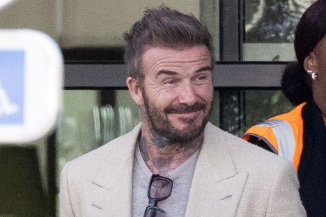 David Beckham and family spotted after his 50th birthday celebrations in France – but Brooklyn is nowhere to be seen