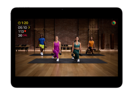 Apple Fitness+ workout: strength, endurance, and agility training for pickleball.