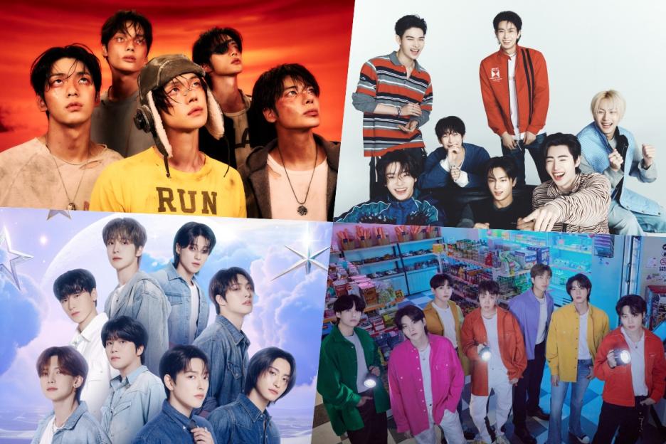 TXT, ENHYPEN, ATEEZ, BTS, ILLIT, Stray Kids, SEVENTEEN, And More Rank High On Billboard World Albums Chart