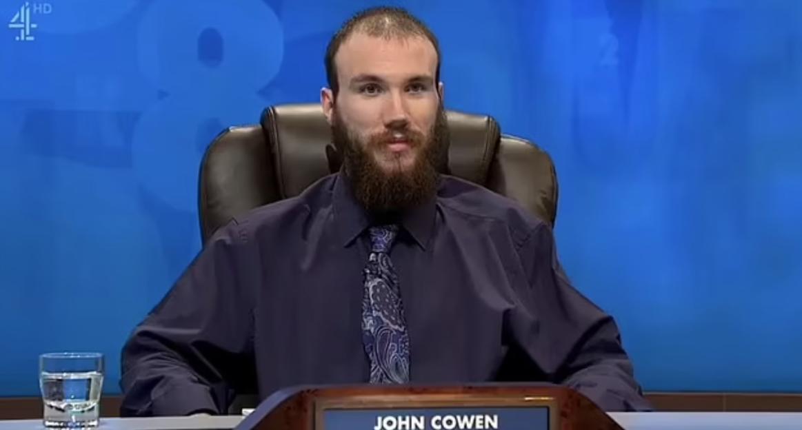 John Cowen, Countdown contestant.