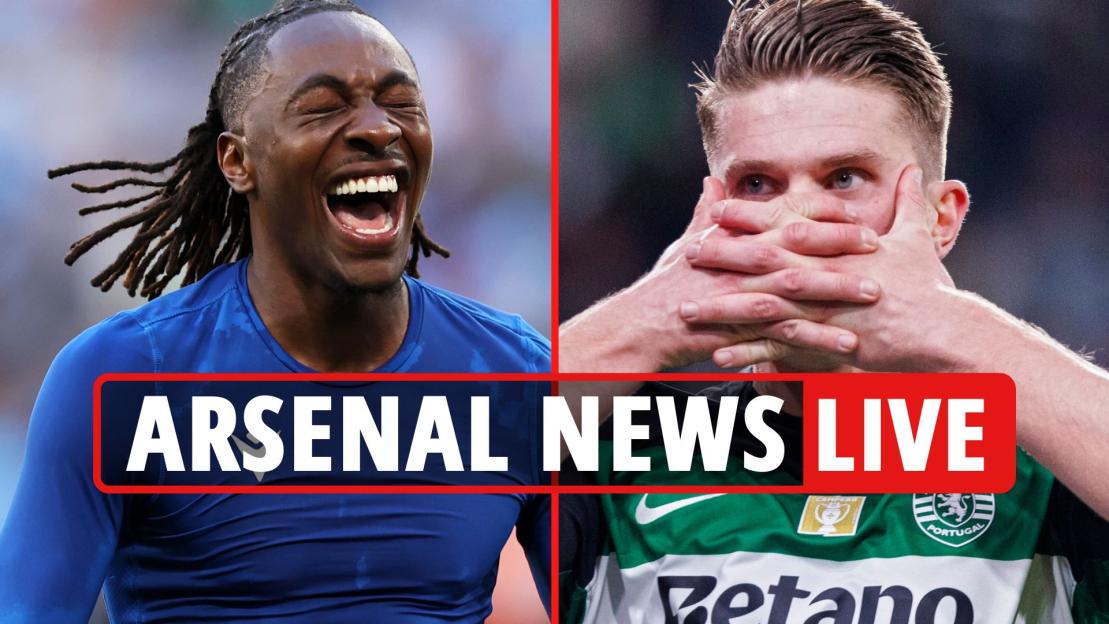 Arsenal transfer news LIVE: Gyokeres ‘set for Gunners MEDICAL’, Madueke IMMINENT, Bayern join race for Eze