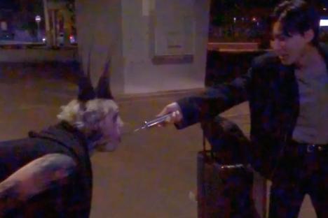 Britain’s Got Talent star pulls sword out of co-star’s throat in stunt not shown on ITV