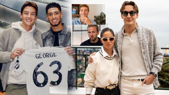 ‘She didn’t know who I was’ – Bellingham & Kane’s pal George Russell shares wild story of meeting influencer girlfriend