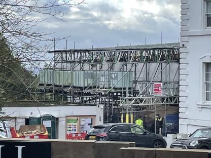 Renovation of George Michael's Hampstead home.