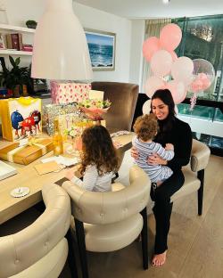 Christine Lampard and her children taken from her instagram