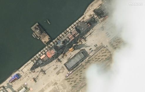 Humiliated Kim fuming as new 5,000-ton warship is ‘CRUSHED’ in catastrophic launch during grand unveiling ceremony