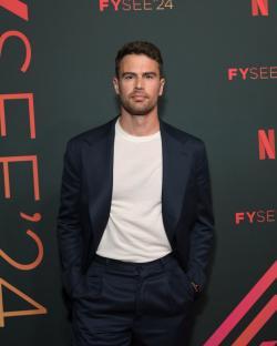 Theo James at Netflix FYSEE.