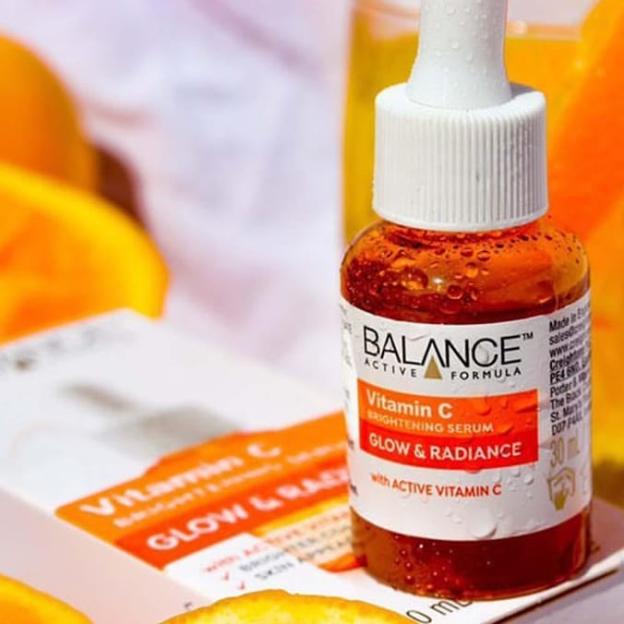 Balance Active Formula Vitamin C Brightening Serum, 30ml, for glow and radiance.