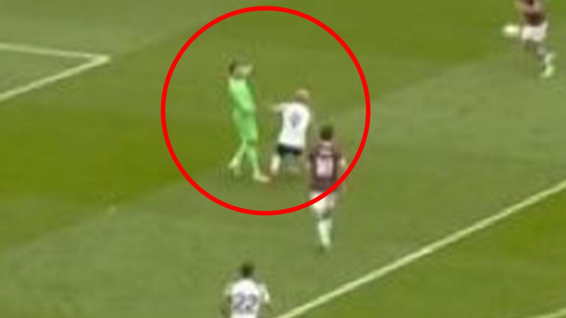 Tottenham first team to benefit from new Premier League rule as Burnley goalkeeper Martin Dubravka penalised by referee